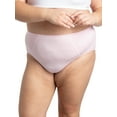 thumbnail image 5 of Fit for Me by Fruit of the Loom Women's Plus Size Flexible Fit Brief Underwear, 6-Pack, 5 of 12