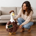 thumbnail image 7 of Teacher Goose Outfit for 23 Inch Porch Goose,Plaid Skirt School Costume Set for White Goose Statue,Classroom Garden Yard Porch Seasonal Decorative Clothes, 7 of 7