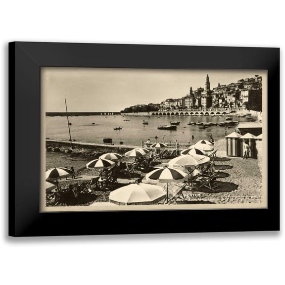 Unknown 14x10 Black Modern Framed Museum Art Print Titled - Summer in France III