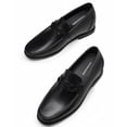 thumbnail image 7 of CMR CHAMARIPA Height Increasing Shoes - Formal Tall Men Shoes - Black Slip On Horsebit Loafers 6 CM / 2.36 Inches, 7 of 7