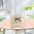 thumbnail image 4 of Tweang Baseball Cap Classics Retro Cap fitted hat low brim Men's Athletic Baseball Fitted Cap Classic Baseball Cap Flat Edged Baseball Cap soft hats for men Plain hats running hat Khaki A, 4 of 4