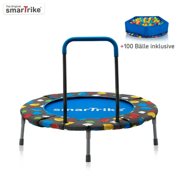 smarTrike Indoor Activity Center, Folding Trampoline & Ball Pit, 100