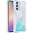 thumbnail image 3 of Compatible with Samsung Galaxy A15 5G Liquid Case Glitter Cute Phone Case Shiny Floating Quicksand Shockproof Protective Soft TPU Girly Women Case for Samsung Galaxy A15 5G Star Blue YB, 3 of 14