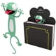 thumbnail image 1 of Marcapáginas de animales de dibujos animados divertidos en 3D, marcapáginas de dibujos animados con cuerpo plano, regalo para niños y niñas, Gecko, 1 of 5