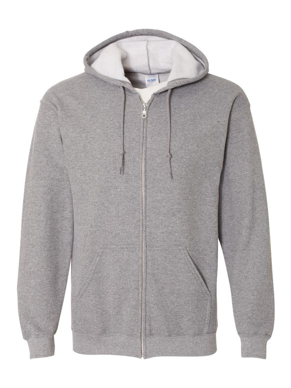 Gildan - 18600 Gildan Fleece Heavy Blend Full-Zip Hooded Sweatshirt ...