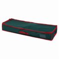 thumbnail image 2 of Bolsa de almacenamiento para de Navidad, impermeable, decorativa, con cremallera, resistente, con asas de transporte Oxford prácticas, ideal par Verde, 2 of 9