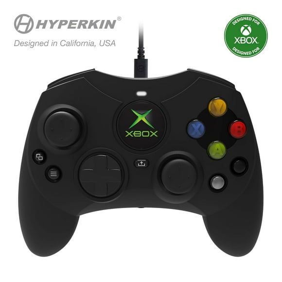 Hyperkin M01618-BK Control con Cable para Xbox
