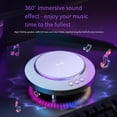 thumbnail image 5 of Altavoces Inteligentes Bluetooth V5.3, 2 en 1, Multifunción, 15 W, Cargadores Inalámbricos Portátiles Rápidos para Teléfonos Móviles, Luz Musical., 5 of 5
