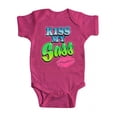 thumbnail image 1 of Body Bébé "Kiss My Sass" - Rose Vif - 6M, 1 of 1