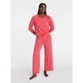 thumbnail image 3 of Joyspun Women's Cozy Lounge Collection Hacci Knit Sleep Pants, 29” Inseam, Sizes XS to 3X, 3 of 6