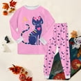 thumbnail image 2 of UAYOTSE Toddler Boy Clothes Long Sleeve Pullover Sweatshirt Top Jogger Pant Sets 2 Piece Outfit Fall Winter Baby Boy Clothes,Sizes 8-9 Years, 2 of 9