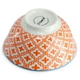 thumbnail image 5 of Elama Roxey 6 Piece Assorted Design 20oz Porcelain Footed Bowl Set in Multicolor, 5 of 8
