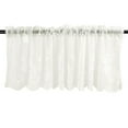 thumbnail image 1 of CNKOO Lace Cafe Kitchen Ruffle Window Drape Valance Semi Transparent Voile Curtains Window, 1 of 8