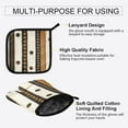 thumbnail image 3 of Yayeee Oven Mitts and Pot Holder Set of 2 Heat Resistant Kitchen Gloves Baking Hot Pad, Beige Abstract Dots, 3 of 5