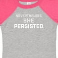 thumbnail image 4 of Inktastic Nevertheless, She Persisted Boys or Girls Baby Bodysuit, 4 of 5