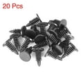 thumbnail image 5 of 20 Pcs 6mm Hole Dia Car Plastic Bolt Rivets Fasteners Trim Panel Retainer Clips Black for GM, 5 of 5