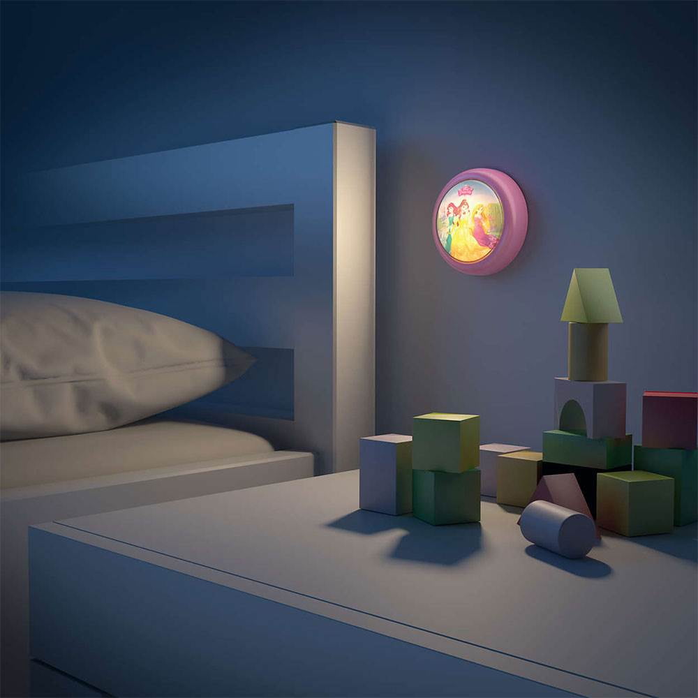 Night Light Philips Disney Princess Children's Movement Sensor Integrated LED 