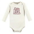 thumbnail image 3 of Hudson Baby Cotton Long-Sleeve Bodysuits, 3-Pack, Newborn- 24 Months, 3 of 5