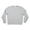 Light Gray Heather, variant on Gray Adult Crew Neck Sweatshirt - Small Cotton-Poly Fleece Pullover for Vinyl Transfers & Fabric Paint, Unisex Fit for Custom DIY Apparel, 12 Pack