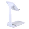 thumbnail image 2 of Zootealy ABS Retractable Folding Stand Desktop Folding Bracket Portable Phone Holder Angle Adjustable Height Adjustment Suitable for 4~10 Inches Smart Phone Tablet White, 2 of 8