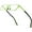 7303 Green C1, variant on HONILLESI Pure Titanium Glasses Frame Men Square Eyeglasses Optical Eyewear ( 7303 Orange C4 )