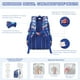 thumbnail image 4 of Mochila MUSEVOS Kids azul/dinosaurio impermeable para niños de 6 a 14 años, 4 of 9