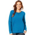 thumbnail image 1 of Just My Size Womens Plus-Size V-Notch Sweatshirt, 1 of 3