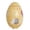Yellow, variant on SHURUIMA Giant Inflatable Easter Egg, Decorative Egg Ornament with Bunny Print, Durable PVC Holiday Yard Decor, 39.37 Inch Large Outdoor Garden Decoration