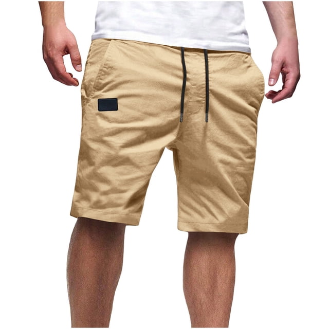 pstuiky Pantalones cortos para hombre, Pantalones cortos de verano para hombre, finos, informales, a la moda, de malla, cómodos, para trabajo y playa Pantalones cortos de golf