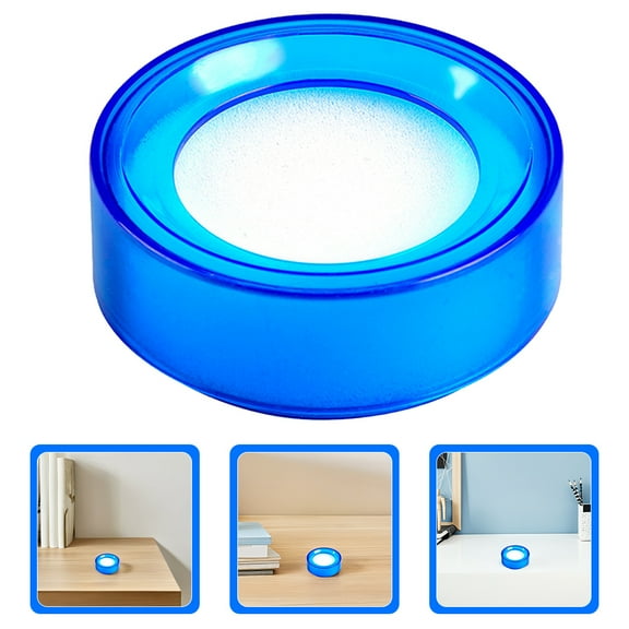 HOMEMAXS 4 Pcs Money Counting Hand Wet Device Office 6.80X6.80X2.60CM Blue