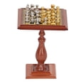 thumbnail image 3 of Modèle d'Échecs Magnétique, Cadeau Mignon en Alliage Simulation Miniature Échecs Magnétiques Compact pour Maison de Poupée 1/6, 3 of 8
