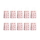 thumbnail image 1 of 15 bolsas de regalo de papel con estampado de fresas, para galletas, dulces, para guardar dulces, para el hogar (estampado de fresa, tamaño pequeño, 15 x 21 x 8 cm), 1 of 8