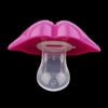 New Style Funny Baby Toddler Infant Pacifier Sexy Lip Kiss Nipple Soother Silicon
