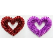 Way To Celebrate Red Heart Ornament