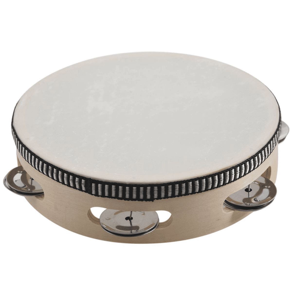 6X 7 Inch Musical Tambourine Tamborine Drum Round Percussion Gift for KTV