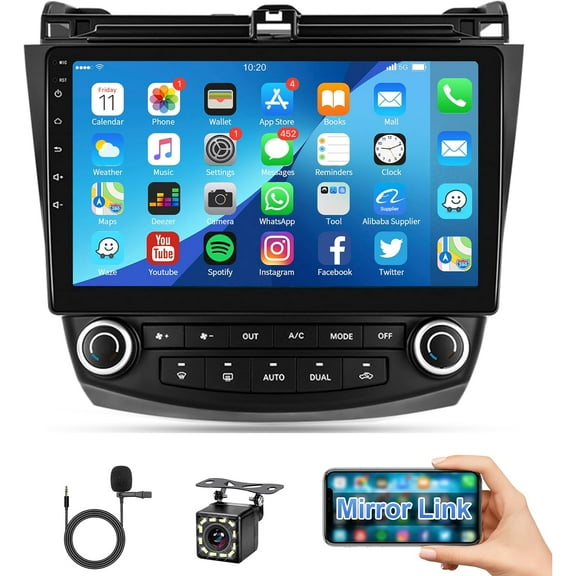 THONZER Touchscreen Radio Car In-Dash Unit