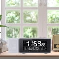 thumbnail image 3 of Moderno reloj despertador para habitaciones, número de LCD simple Número de digital, Dimmer, Reloj de noche USB para Baoblaze Radio reloj despertador, 3 of 8