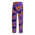 thumbnail image 5 of Satingcolo Funny Mens Pajama Pants Lightweight Soft Lounge Pant Sleep Pj Bottoms for Men With Drawstring Halloween Gift For Men, 5 of 6