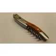 thumbnail image 6 of Wood Handle / Stainless Corkscrew Waiters Wine Bottle Key Opener & Cutter Ch002, 6 of 6