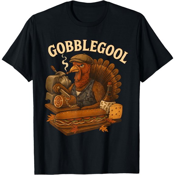 Gobblegool Turkey Thanksgiving T-Shirt , Vintage T-Shirt
