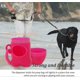 thumbnail image 3 of 2pcs Dog Poop Bag Dispenser, Dog Poop Bag Dispenser With Clip Leash, Trash Bags Not Included (blue), 3 of 5