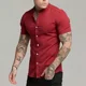 thumbnail image 5 of Camisa Cuello Mao Manga Corta Hombre Vestir Caballero, 5 of 7