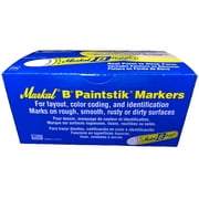 Single Markal B White Tire Chalk Paint Stick Crayon Surface Marker Graffiti Art