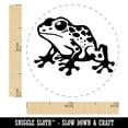 thumbnail image 2 of Spotted Poison Dart Frog Self-Inking Rubber Stamp Ink Stamper - Black Ink - Mini 1/2 Inch, 2 of 7
