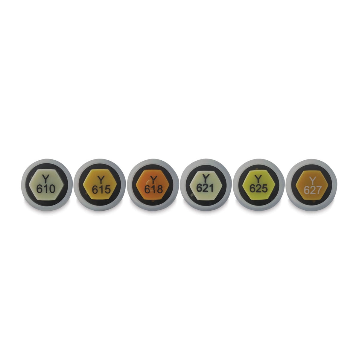 Le Plume Permanent Marker Set - Yellows, Set of 6