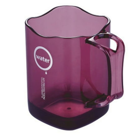 

Crystal Acrylic Water Cup with Handle Multipurpose Mouthwash Cup for Home