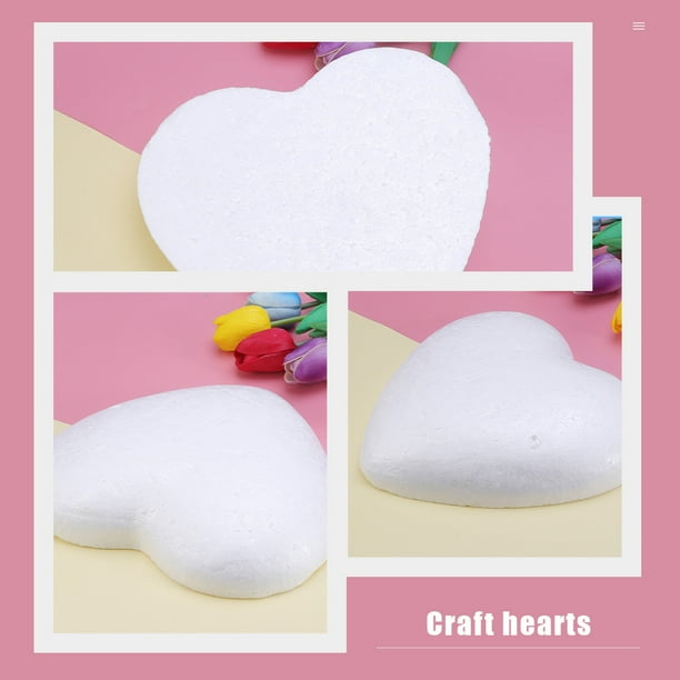 Coeur DIY en polystyrène, 10 cm | Mercerie et Tissus