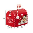 thumbnail image 6 of Mr. Christmas Festive Santa's Enchanted Mailbox, Red, One Size, 6 of 8