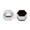 thumbnail image 4 of 20Pcs Car Wheel Nut Caps Wear-resistant Waterproof Auto Hub Screw Cover Bolt Rims Exterior Decoration Special Socket Protection T52Slive+1Black Clip, 4 of 9