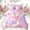 Mermaid 05, variant on Erosebridal Mermaid Princess Kids Twin Bedding Sets, Purple Fish Scales Bedding Comforter Set, 7-Piece